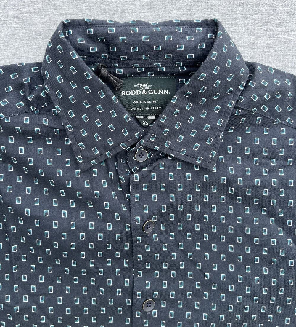 RODD & GUNN Woodhouse Long Sleeve Original Fit Shirt Blue Men’s Size XS NWT
